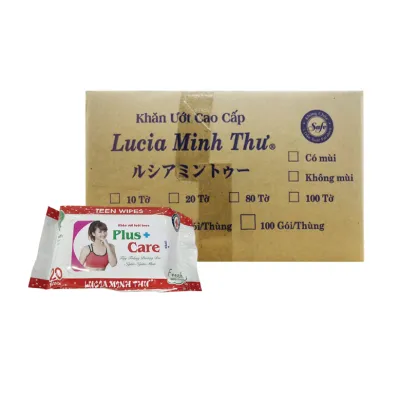 Khăn Giấy Ướt Plus+ Care (20g)
